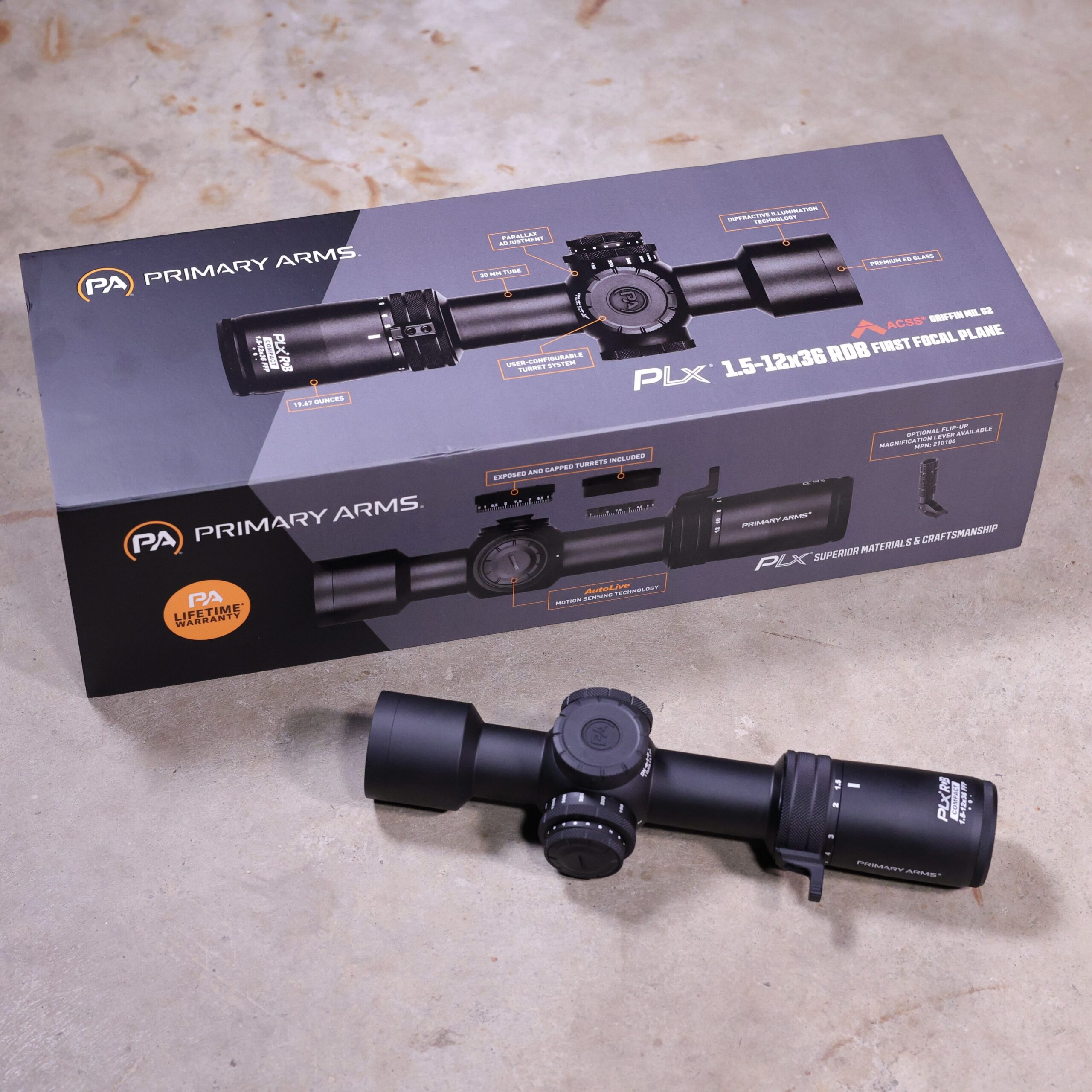 Primary Arms PLxC 1.5-12 FFP